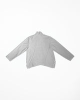 Points Shirt in Charcoal Striped Cotton
