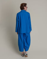 Christina Jacket in Blue Cotton PoplinChristina Jackets