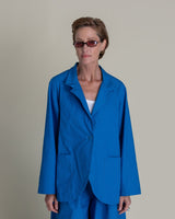 Christina Jacket in Blue Cotton PoplinChristina Jackets