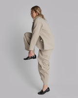 Christina Jacket in Oatmeal Linen