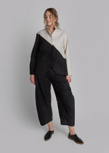 Christina Jacket in Pieced Cotton Poplin