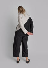 Christina Jacket in Pieced Cotton Poplin