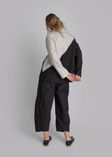 Christina Jacket in Pieced Cotton Poplin