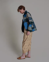 Christina Jacket in Vintage Japanese Linen MixPieced & Patchwork