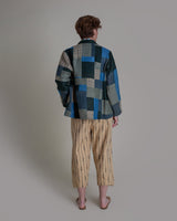 Christina Jacket in Vintage Japanese Linen MixPieced & Patchwork