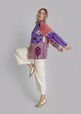 Classic Shirt in Vintage Japanese Silk Sampler