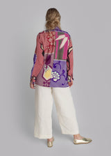 Classic Shirt in Vintage Japanese Silk Sampler