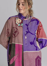 Classic Shirt in Vintage Japanese Silk Sampler