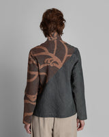 Cropped Omni Jacket in Two Vintage Japanese LinensCropped Jackets