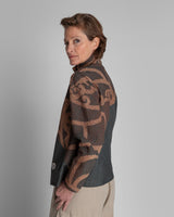 Cropped Omni Jacket in Two Vintage Japanese LinensCropped Jackets