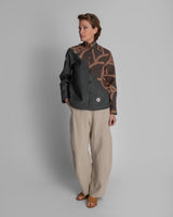 Cropped Omni Jacket in Two Vintage Japanese LinensCropped Jackets