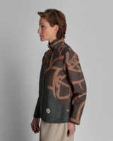 Cropped Omni Jacket in Two Vintage Japanese LinensCropped Jackets