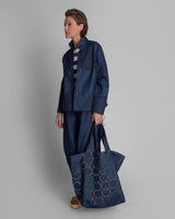 Cropped Omni Jacket in Vintage Raw Piece Japanese LinenCropped Jackets