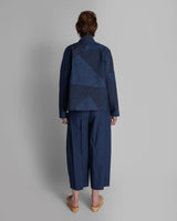 Cropped Omni Jacket in Vintage Raw Piece Japanese LinenCropped Jackets