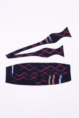 Cummerbund Set in Vintage Japanese Silk - 5