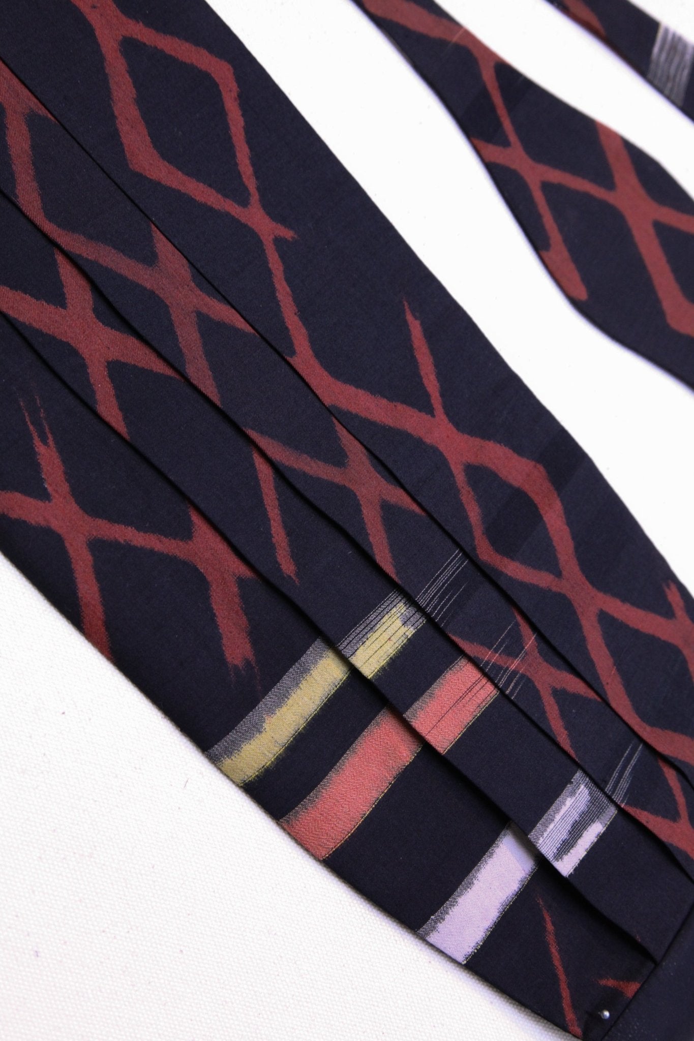 Cummerbund Set in Vintage Japanese Silk - 5