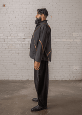 Curve Pant in Black Corduroy