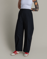 Curve Pant in Black Cotton PoplinCurve Pants