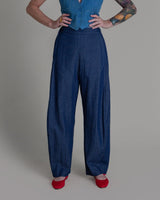 Curve Pant in Denim CottonCurve Pants