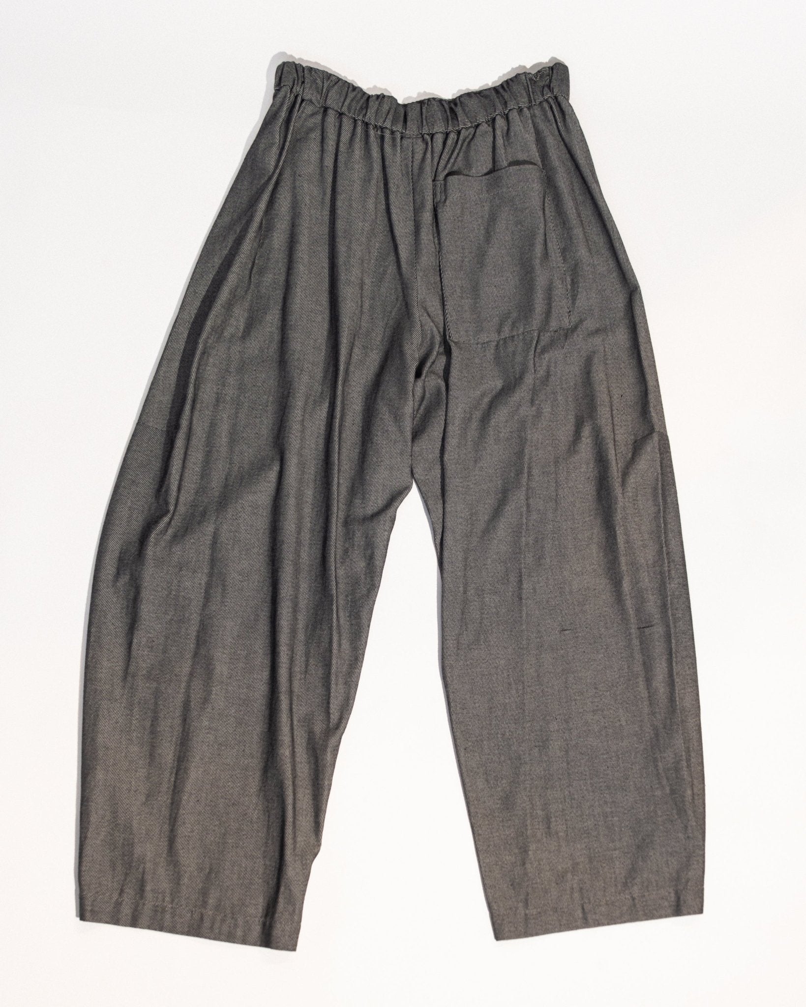 Curve Pant in Gray Cotton TwillCurve Pants