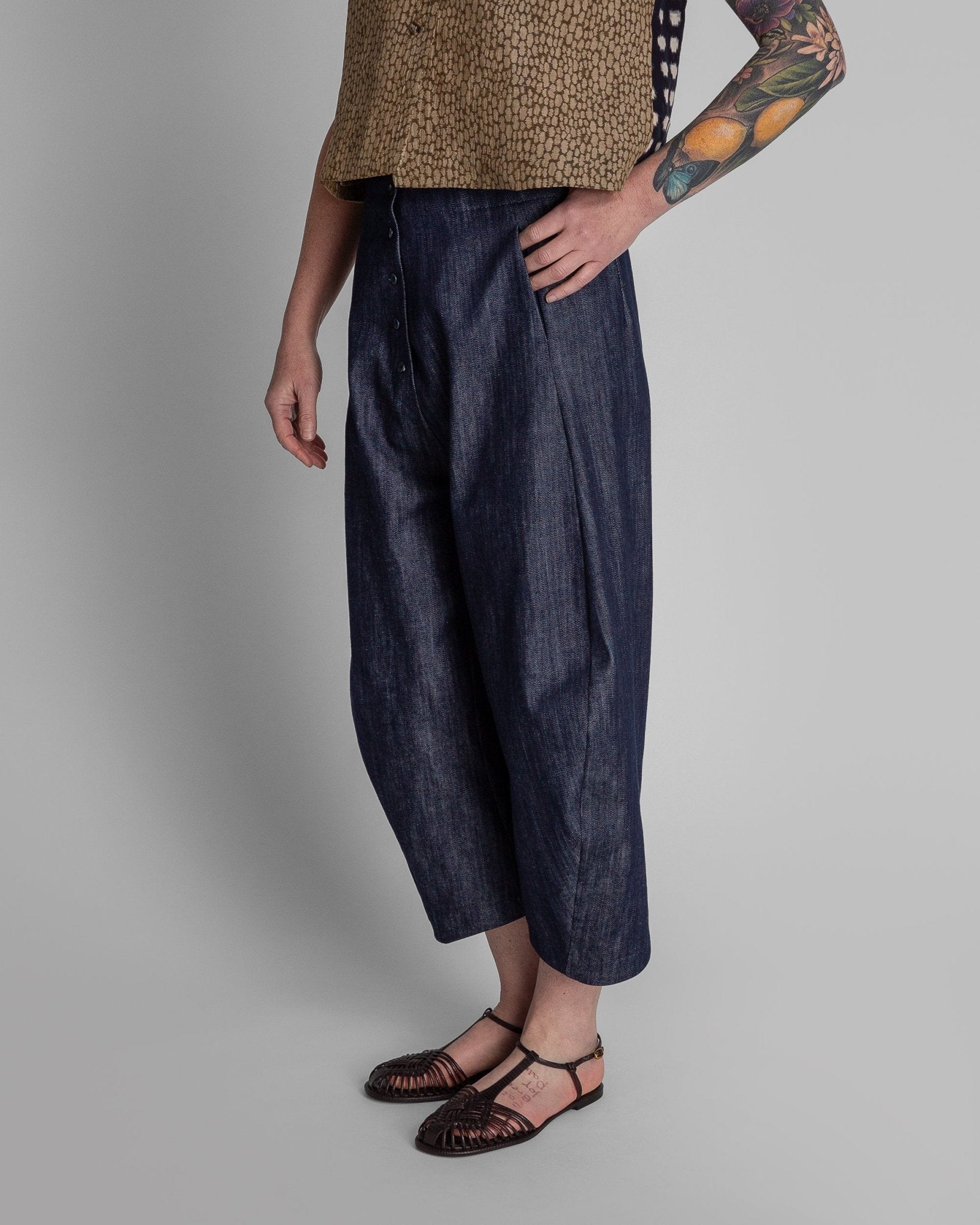 Curve Pant in Indigo DenimCurve Pants