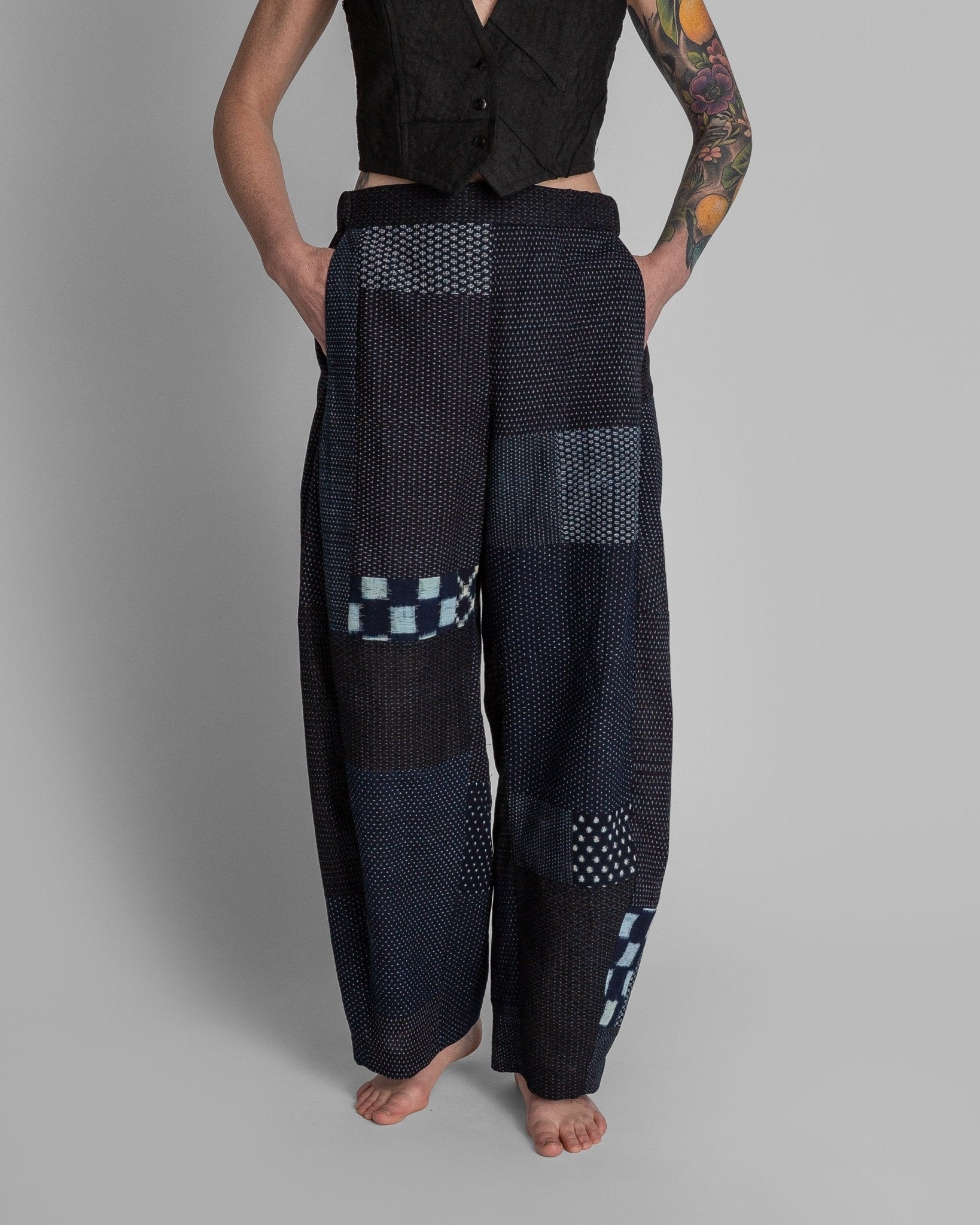 Curve Pant in Japanese Indigo MixCurve Pants