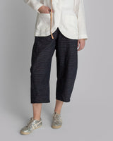 Curve Pant in Vintage Japanese Cotton Ikat