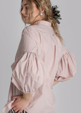 Dandelion Shirt in Blush Cotton Poplin