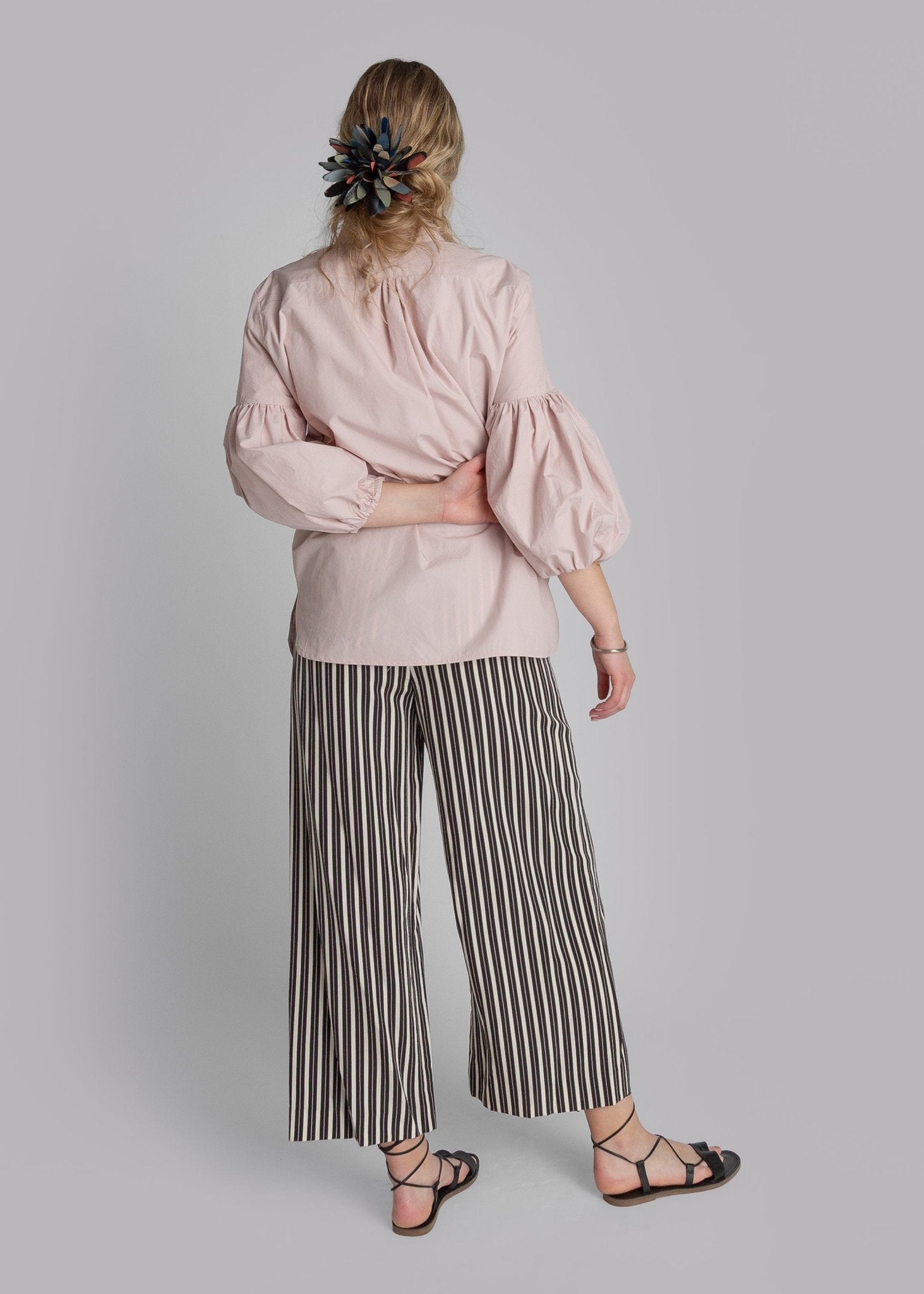 Dandelion Shirt in Blush Cotton Poplin