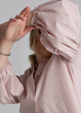 Dandelion Shirt in Blush Cotton Poplin