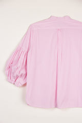 Dandelion Shirt in Pink Striped Cotton Shirting