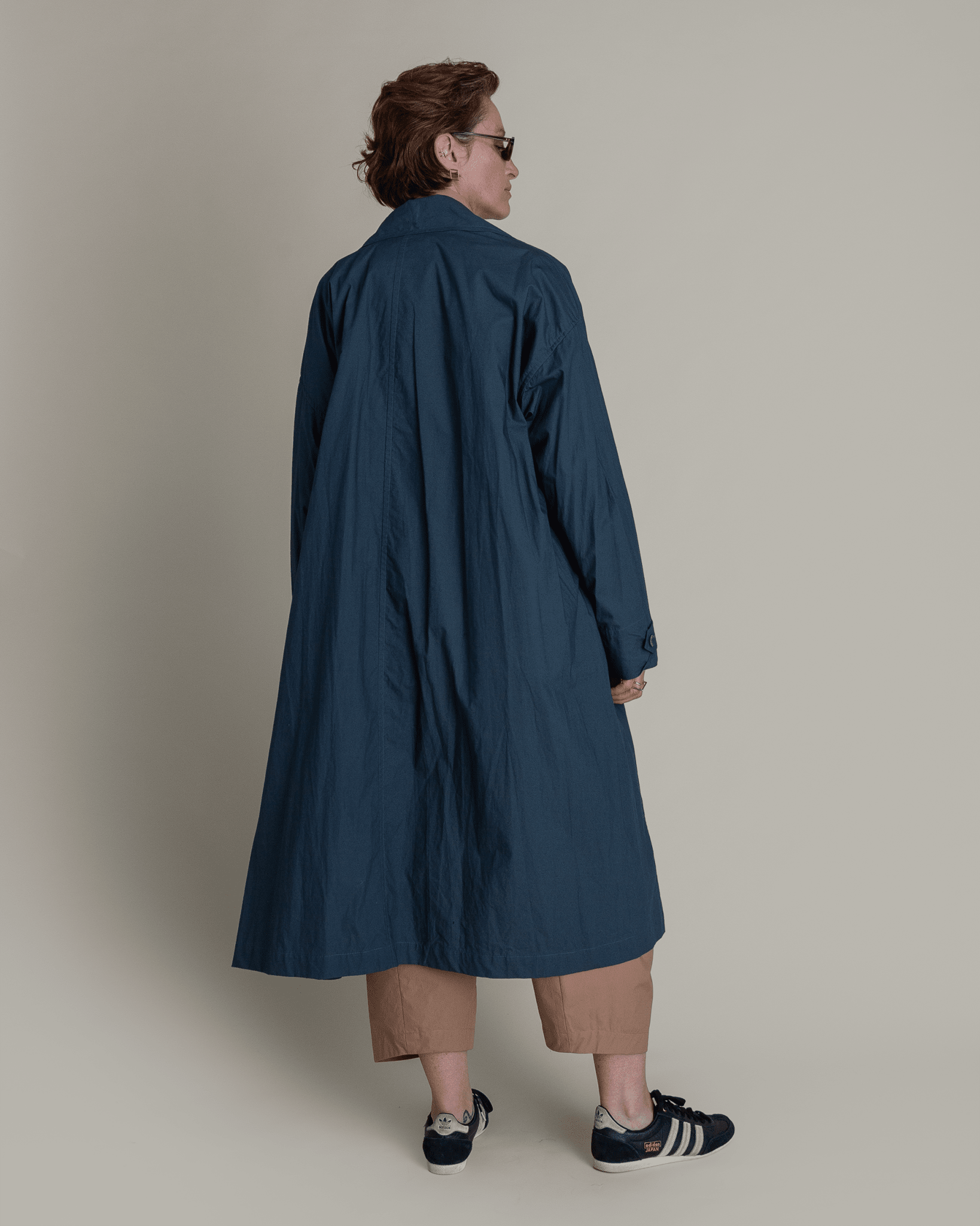 Easy Trench in Slate Cotton PoplinTrenches