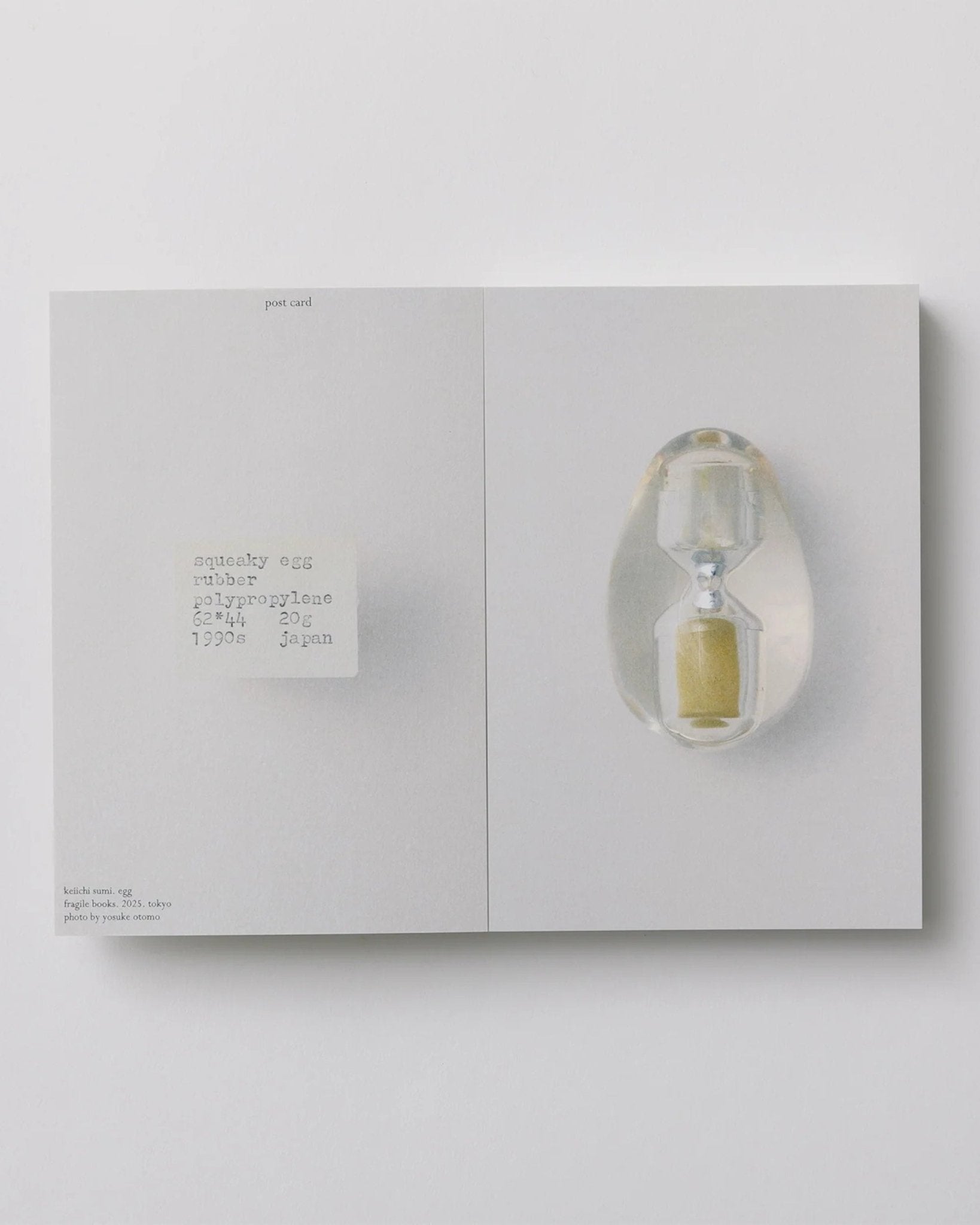 Egg < Postcard Book >Objects