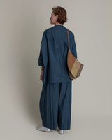 Envelope Jacket in Slate Cotton PoplinEnvelope Jackets
