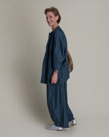 Envelope Jacket in Slate Cotton PoplinEnvelope Jackets