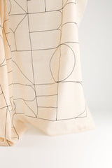 Etude Off-white Embroidered Cashmere Square ScarfScarves