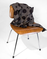 Flag Shirt in Mocha Wool Dots