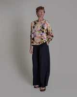 Float Shell in Vintage Japanese Silk PrintFloat Shell
