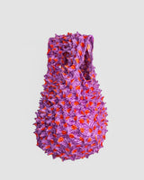 Fuchsia and Coral Scrunch Bag