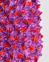 Fuchsia and Coral Scrunch Bag