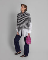 Fuchsia and Coral Scrunch Bag