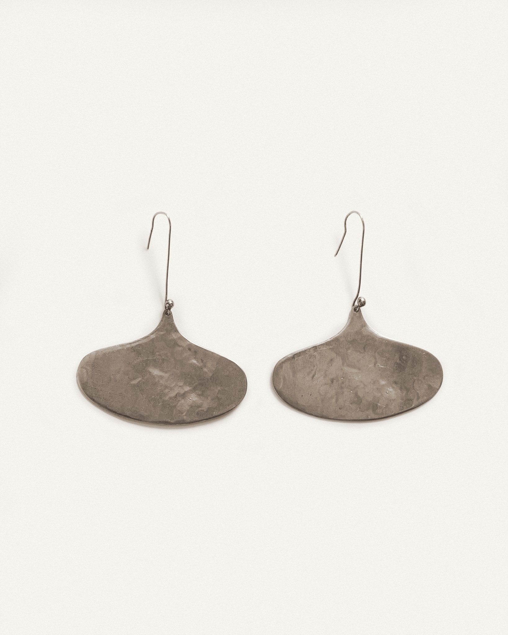 Ginkgo Silver EarringsDangle Earrings