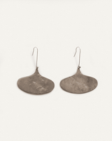Ginkgo Silver EarringsDangle Earrings