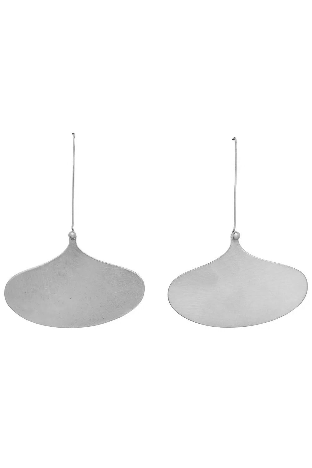 Ginkgo Silver Earrings