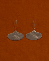 Ginkgo Silver EarringsDangle Earrings