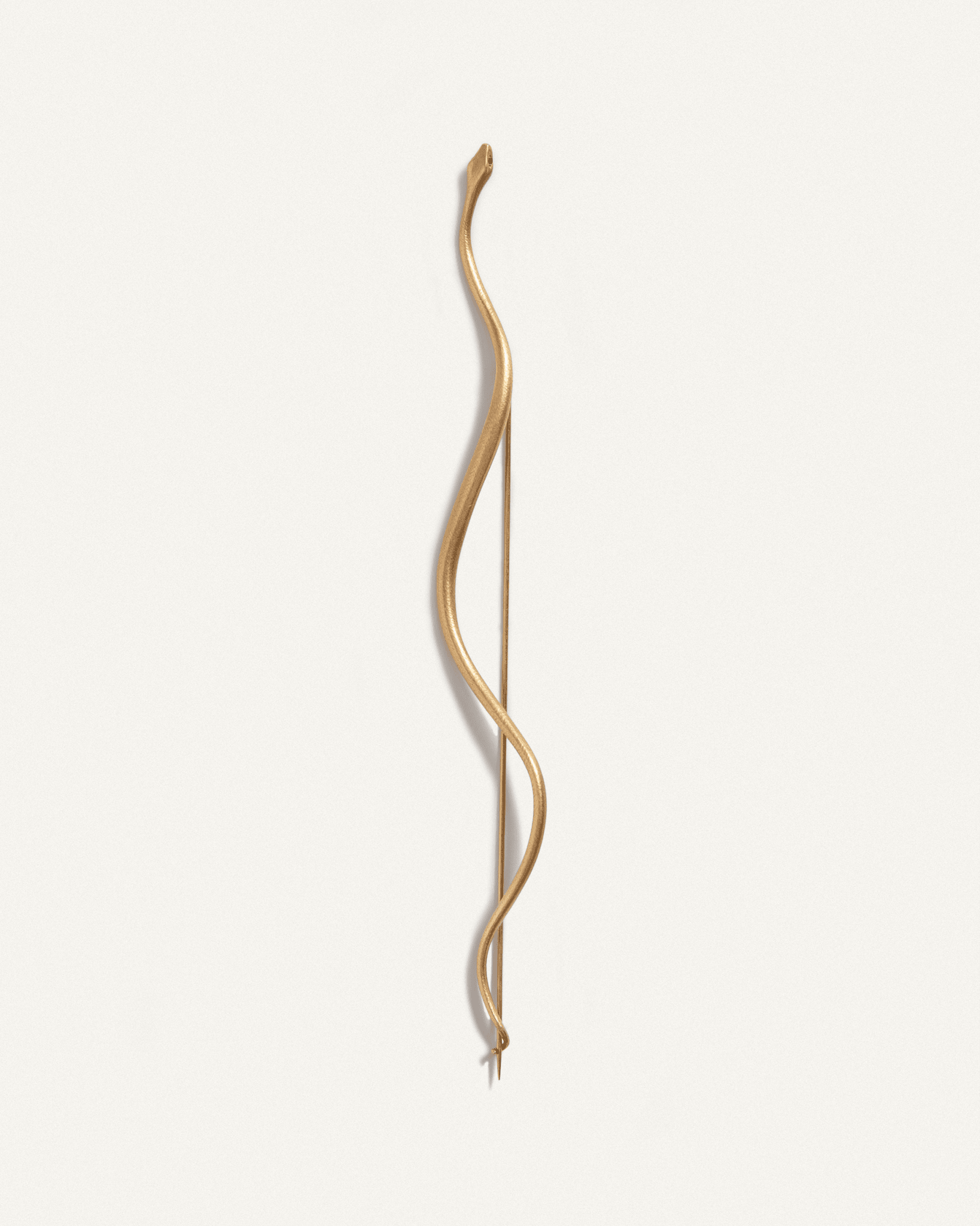 Gold Snake BroochBrooches