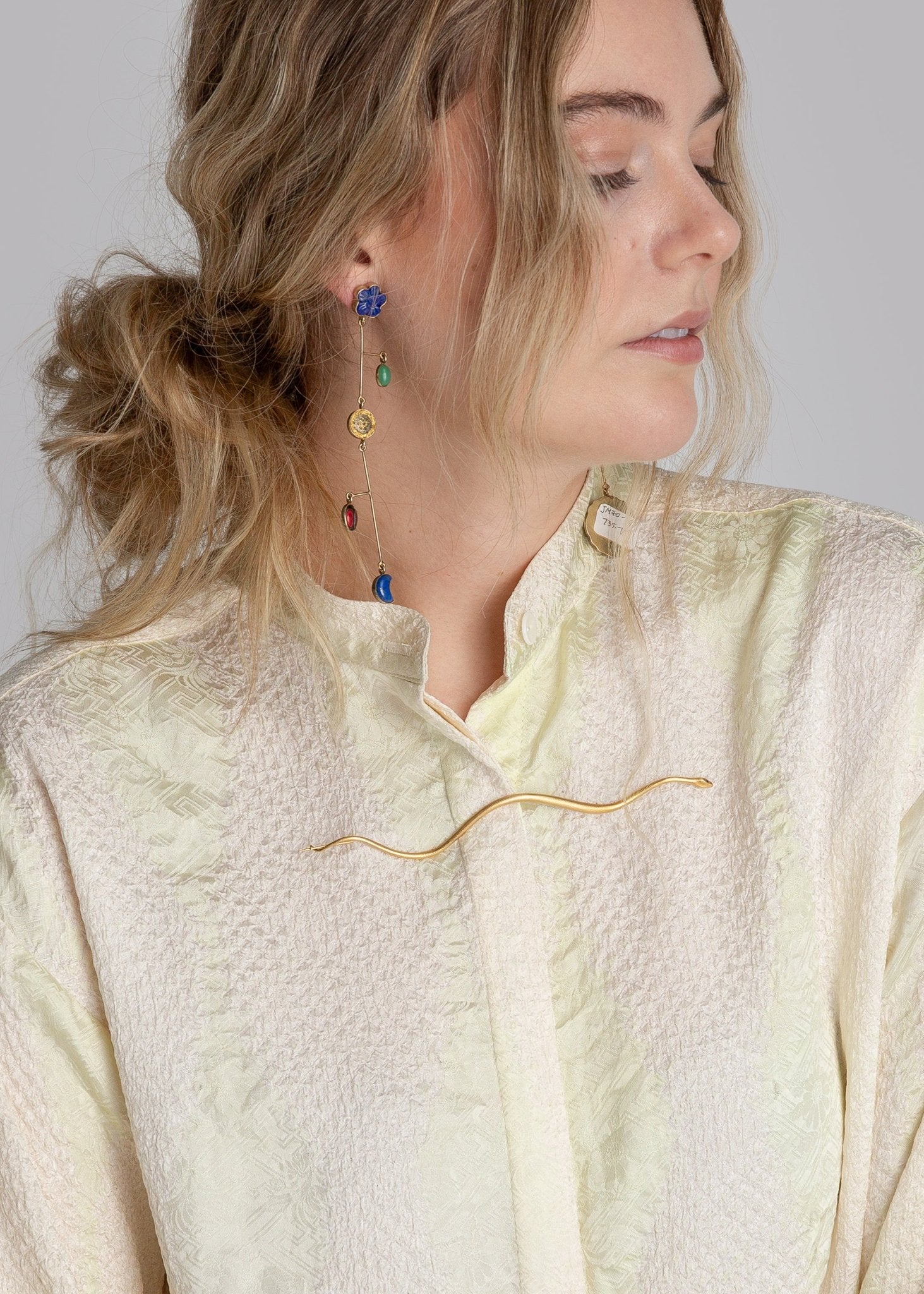 Gold Snake BroochBrooches