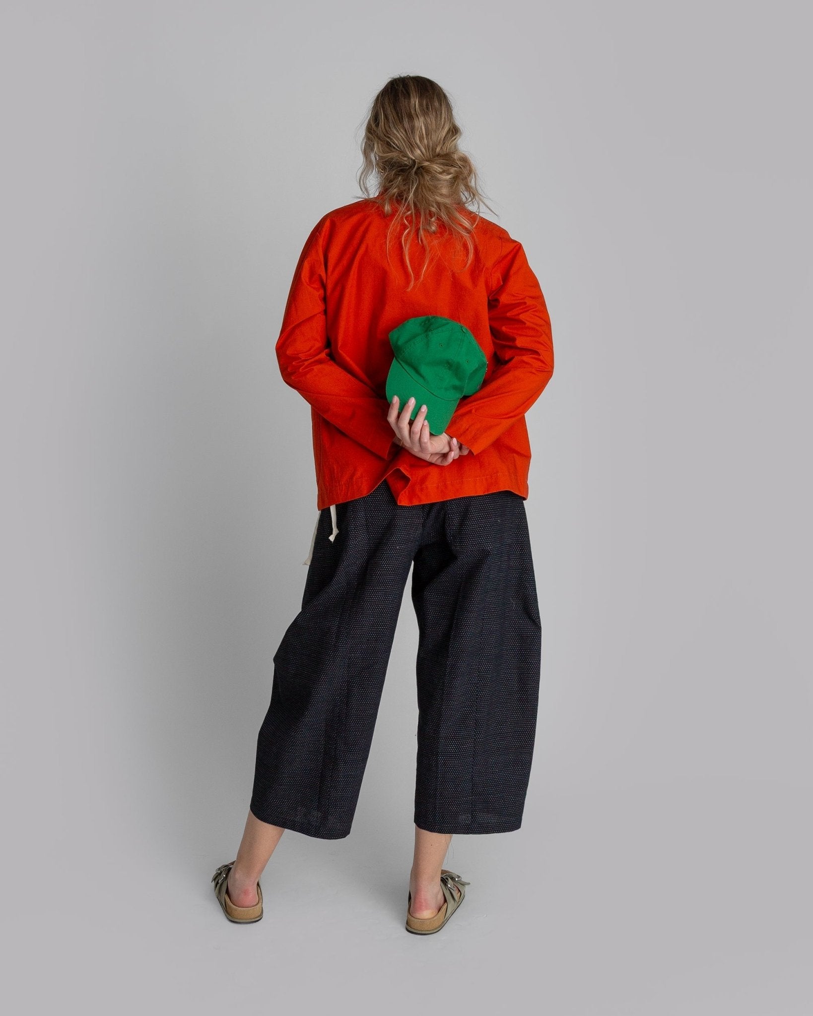 Green Ballcap with Vintage Silk Patch