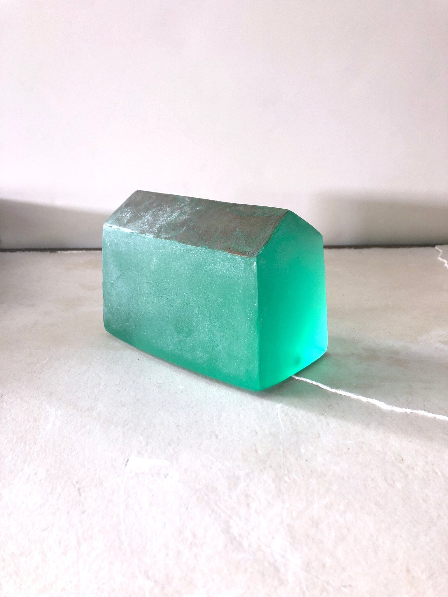 Green Glass House - Extra Large 38Objects