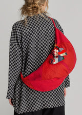 Heart Charm in Vintage Silk